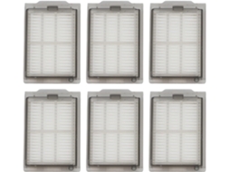 Conjunto De 3/6 Filtros Laváveis Para Aspiradores Pó Plus 405 E 505