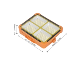 Luz Solar Para Exterior (ip66 À Prova D'água, Alimentada Por Energia Solar)