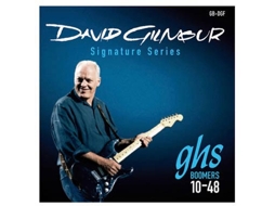 Jogo de Cordas Guitarra Elétrica GHS GB-DGF David Gilmour (Níquel - Calibre: .010 - .012 - .016 - .028 - .038 - .048)
