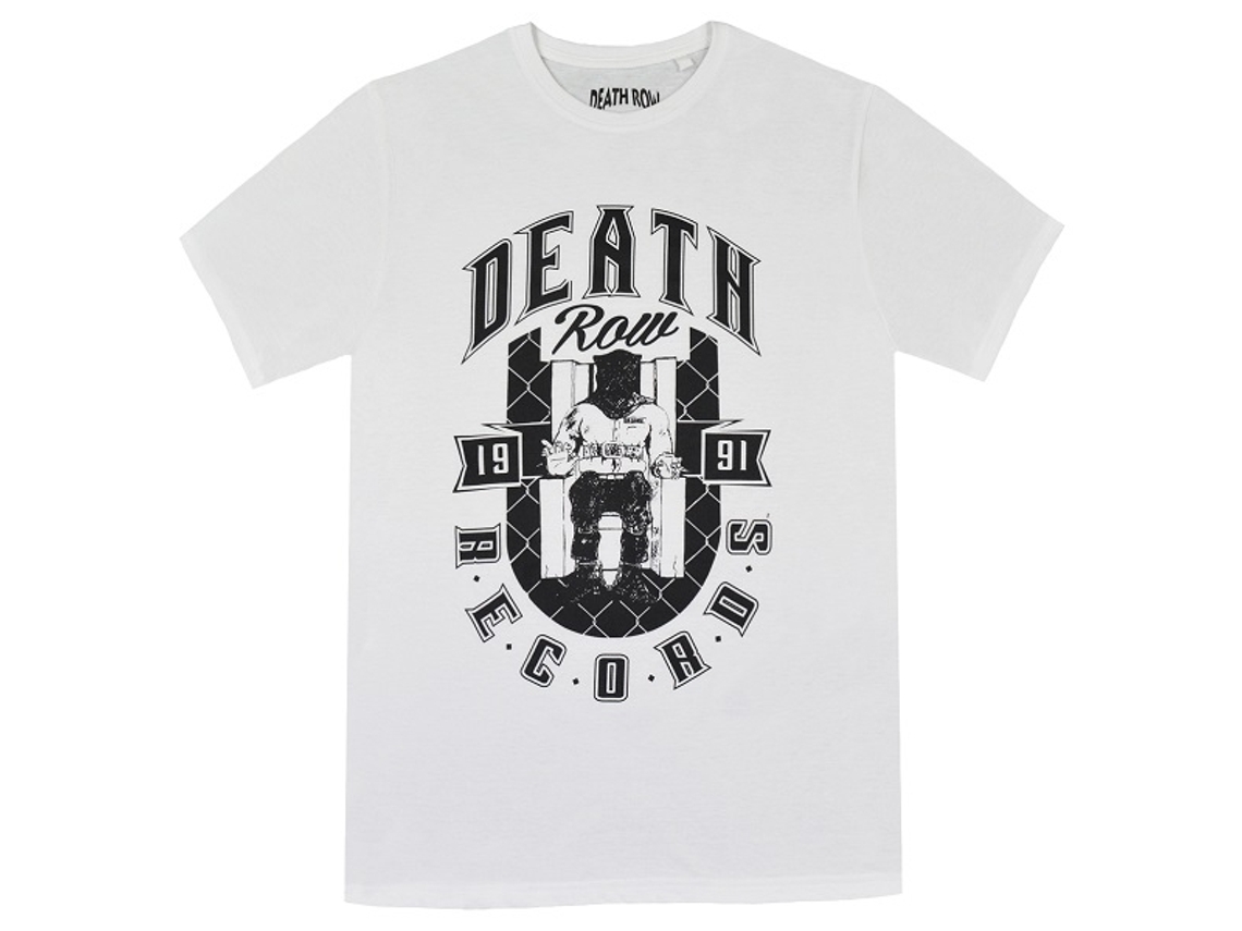 Death Row Records Chair T-shirt Unisex Adults Size:m