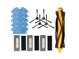 Kit de pano de limpeza de filtro de escova lateral principal para peças de aspirador de pó Ecovacs Deebot Ozmo 900