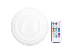 2026 lâmpadas de Puck Led Rgbw com Mudança de Cor Ajustáveis com Controle Remoto para Armários de Cozinha, Armários e Luz Noturna