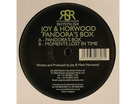 Caixa de Pandora Rhythm Syndicate Records