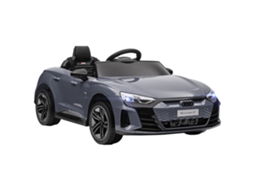 Carro Elétrico Com Controle, Cinto, Buzina, Música, 5km/h, 3-5 Anos, Cinza
