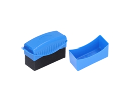 Esponja Cepillo Aplicador De Dressing Para Contorno De Neumáticos Limpieza Pulido Cera Ruedas Coche Azul