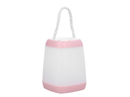Luminária Noturna Led de Alto Brilho, Proteção para os Olhos, Luz Quente, Rosa, Decorativa CHABERLU