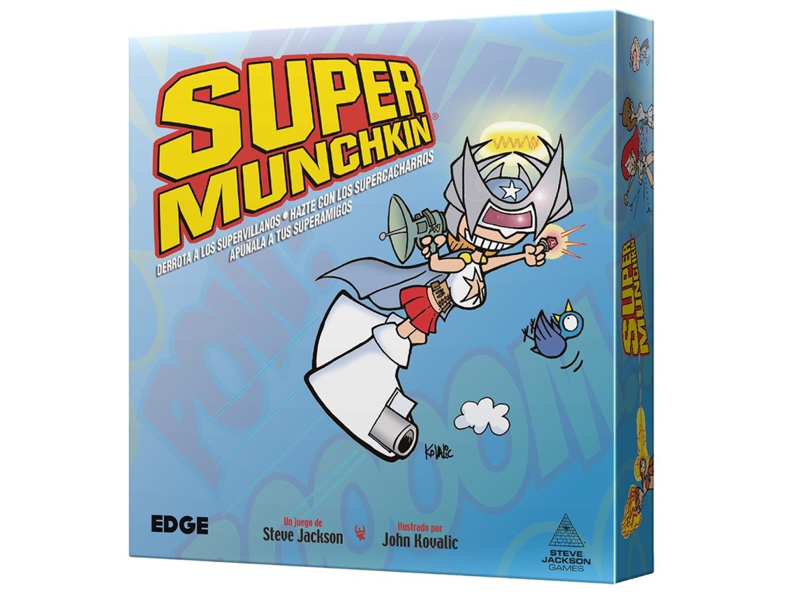 Jogo De Tabuleiro Super Munchkin Nova Edição Pegi 14 Juegos