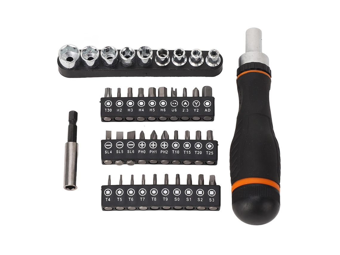 Laxiscreed Kit Com 41 Peças De Chaves De Fendas, Magnético E Durável Para Trabalho Preciso