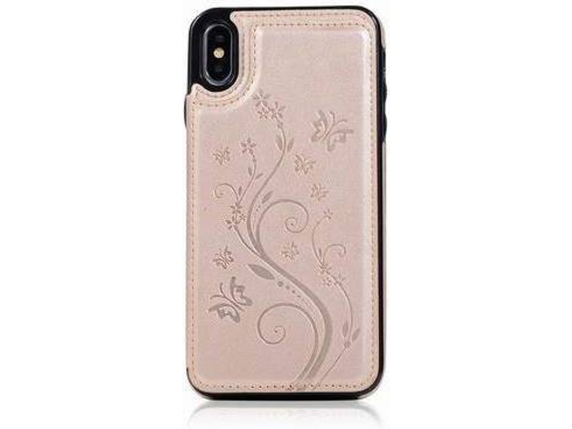 Capa iPhone XR WISETONY Yixin-59 Dourado