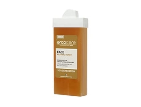 ARCOCERE Professional Wax Face Natural Honey Roll-On Cartidge Epilacní Vosk na Oblicej 100Ml