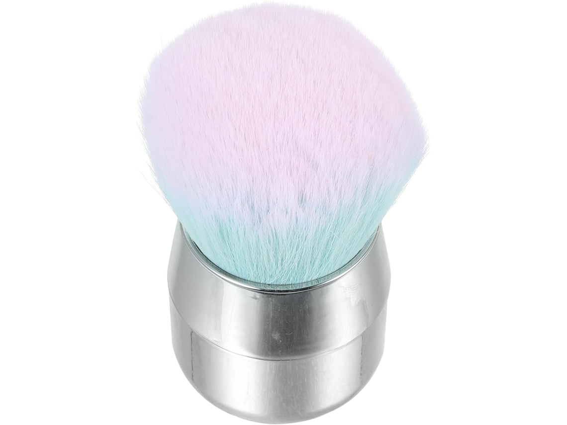 Escova De Cabeleireiro Magiclulu Soft Salon, Escova Multifuncional Para Barba Com Cerdas Macias, Tamanho Médio, Azul