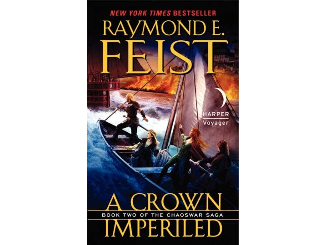 Livro Crown Imperiled de Raymond E Feist (Inglês)