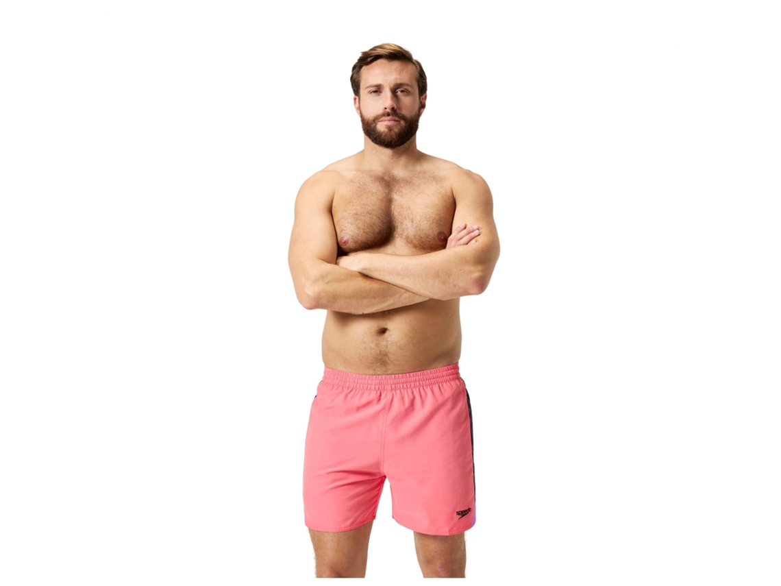 Calção De Banho Speedo Hyperboom Splice De 16 Polegadas Coral Sands Tamanho Gg