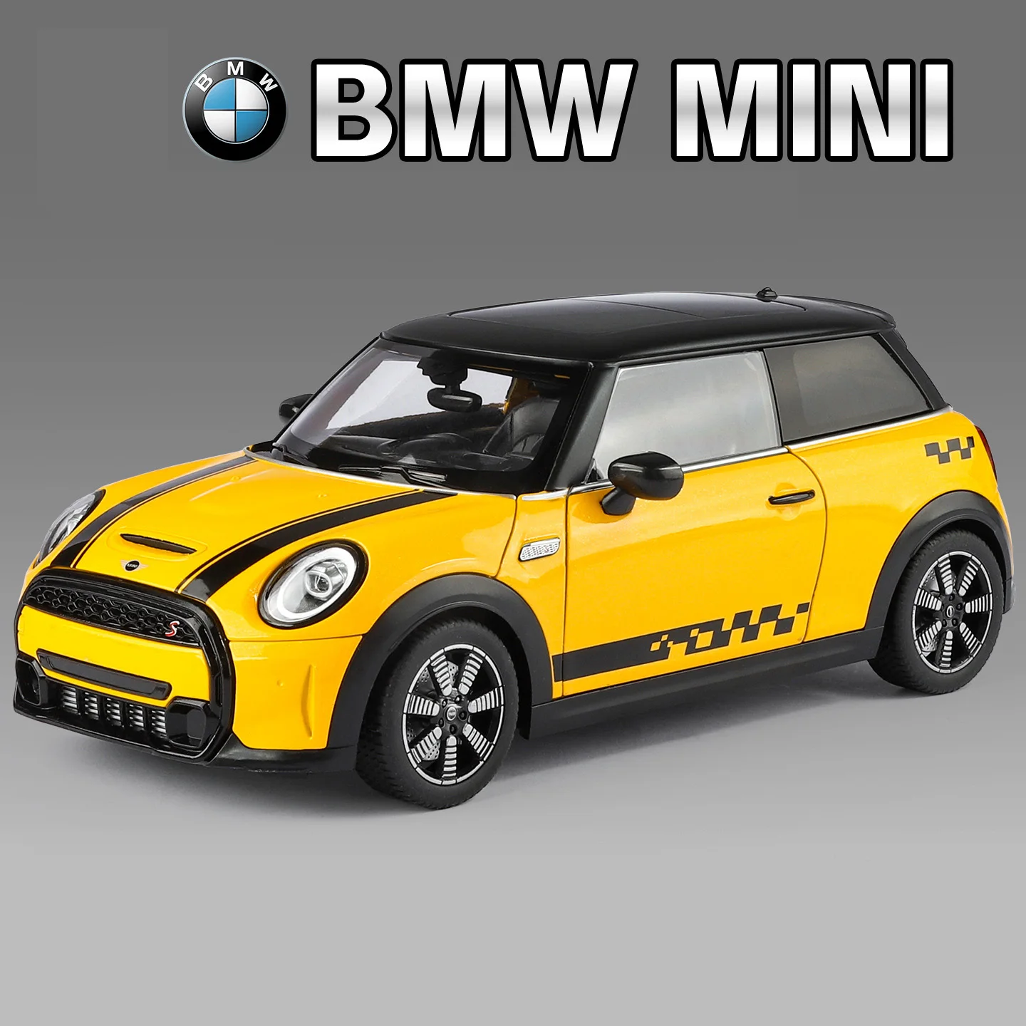 (amarelo) Modelos De Carros E Carrinhos De Brinquedo Em Liga Metálica Na Escala 1:18