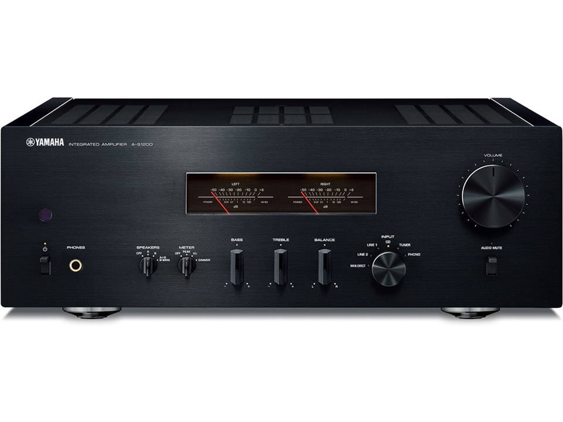 Amplificador Stereo YAMAHA A-S1200 Preto