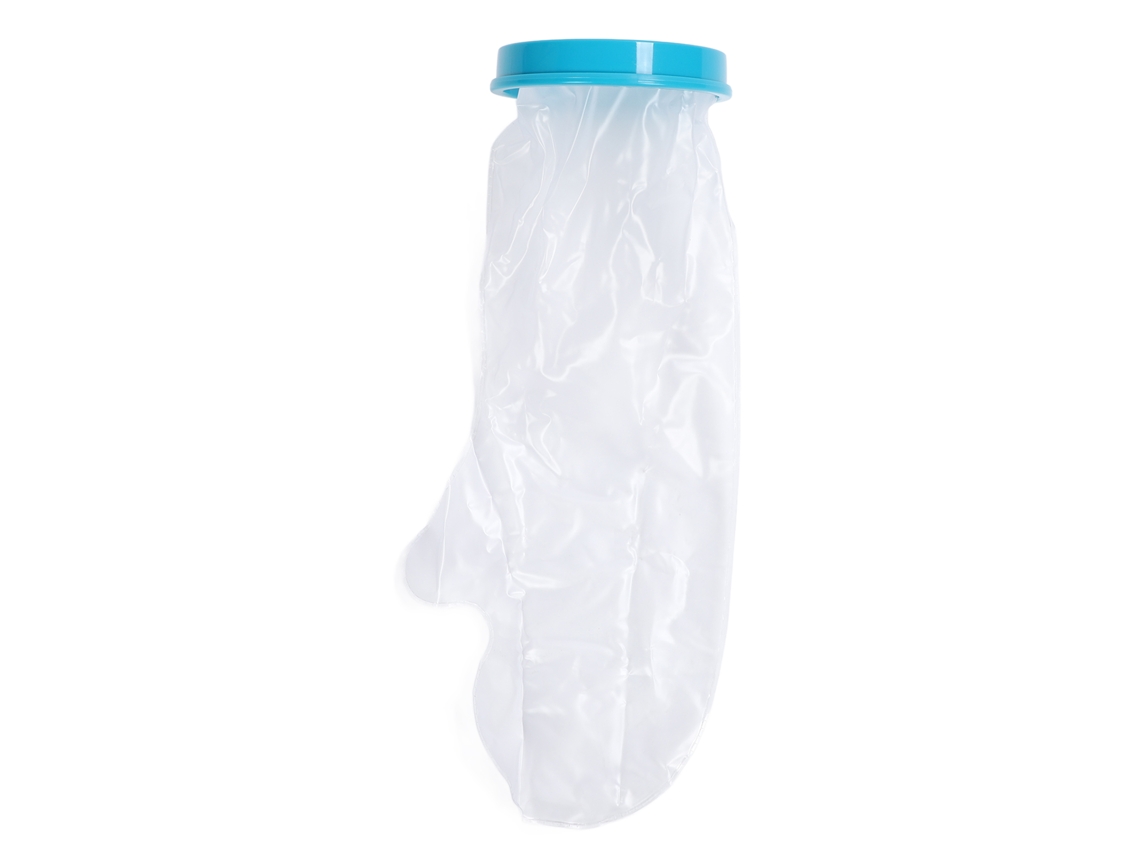Cubreyeso Impermeable Para Ducha Y Baño Reutilizable Protector De Heridas Para Niños Brazo Corto