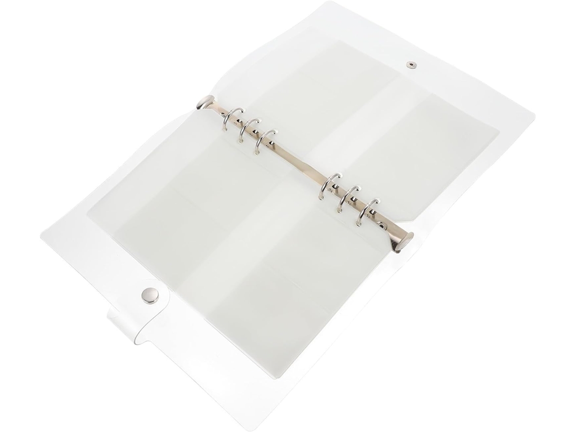 Álbum Para Fotos E Cartões Com 4 Bolsos Em Pvc, Estojo Protetor Prático