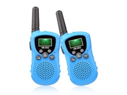 Walkie Talkie Infantil De 3km Com Lanterna E Tela Lcd Para Brincadeiras Ao Ar Livre