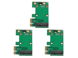Adaptador Pcie Triplo Para Mini Pcie, Eficiente, Leve E Portátil. Adaptador Mini Pcie Para Usb 3.0. Hengjian