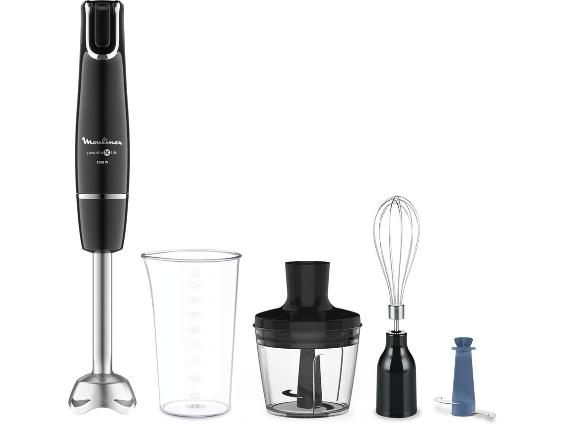 Varinha Mágica + Acessórios MOULINEX DD944810 (1000 W - Preto)