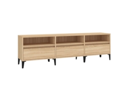 Móvel de Tv 150x30x44.5 cm Derivados de Madeira Carvalho Sonoma MAISON EXCLUSIVE