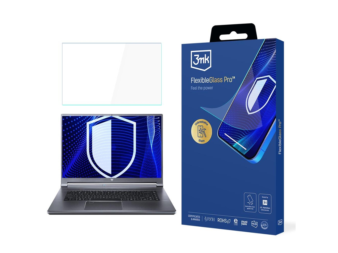 3mk Flexibleglass Pro Para Acer Predator Triton 500 Se Vidro De Proteção