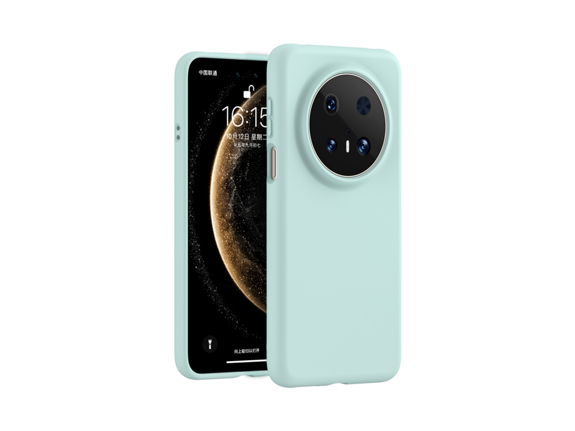 (azul Claro, Mate70 Pro) Capa De Silicone Líquido Com Cobertura Total, Compatível Com Huawei.