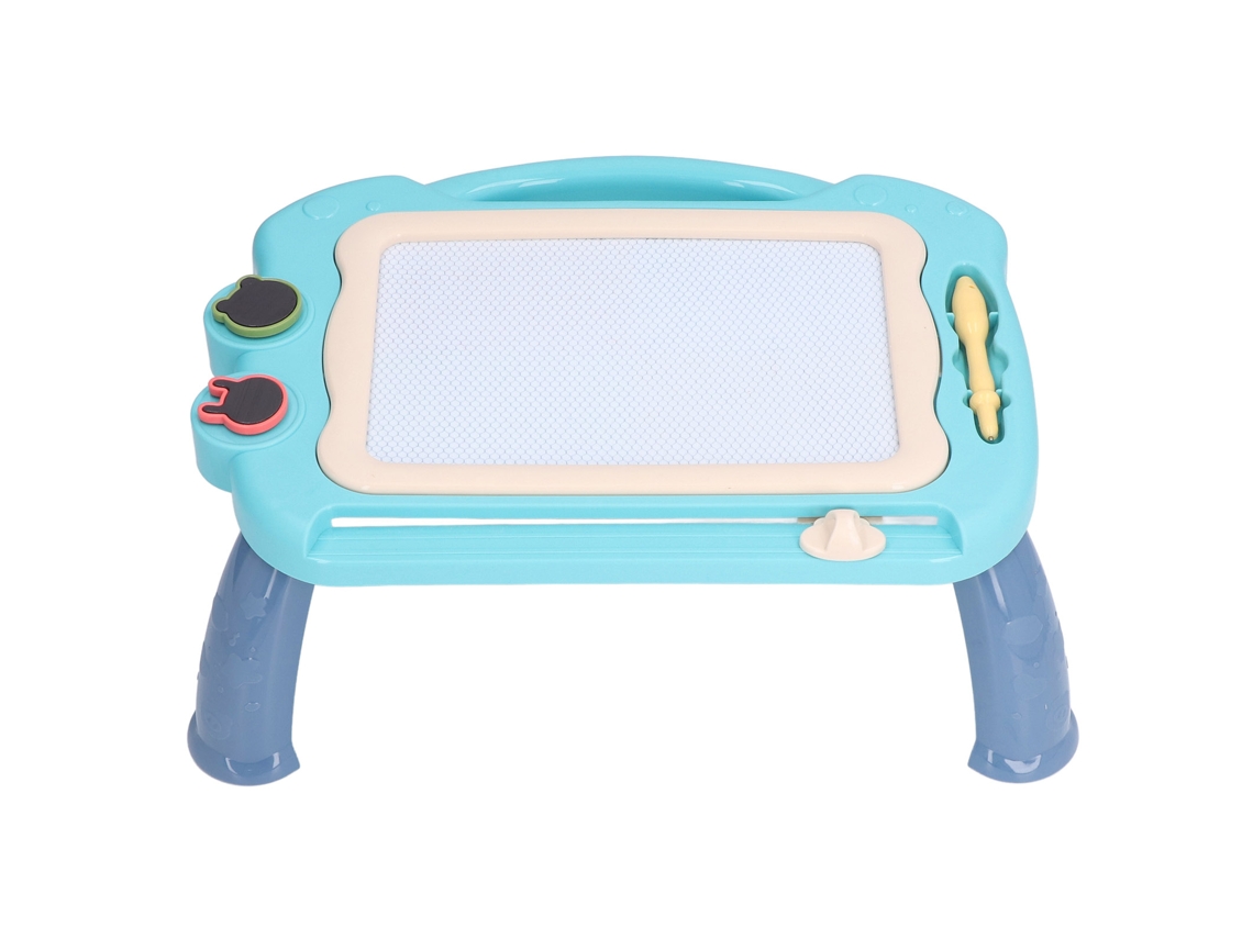 Mali quadro de Desenho Magnético Reutilizável Colorido com Pé de Mesa para Crianças 3+