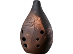 Flauta Xun De Cerâmica Chinesa Com 10 Furos, Instrumento De Sopro Antigo Para Iniciantes, Flauta Tradicional...