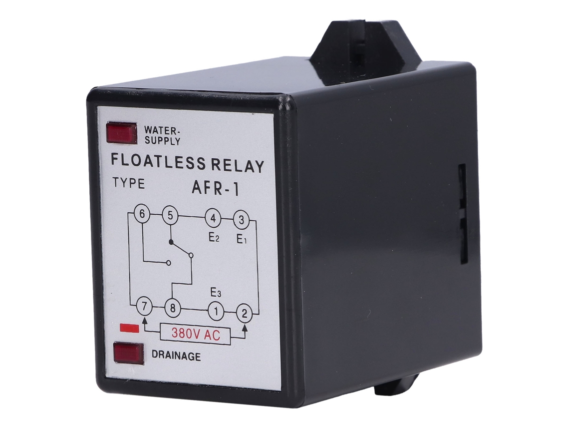 Controlador de Nível de Água AFR 1 380v Sem Flutuador Alta Capacidade de Contato Anti interferência Impressão Clara S/MARCA