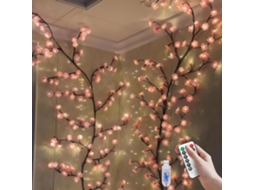 Cordão De Luzes Led, Ip44, 1,6 M, Em Pvc, Comando Remoto, Usb, Resistente À Água, Para Decoração De Casa, Festas, Jardim E Eventos