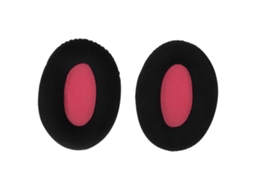 Lurelia Almofadas Auriculares Para Auscultadores Khx Hscp Hyperx Cloud Ii 2 (texturizado Vermelho), Em Couro Sintético E Espuma De Memória, Vermelho