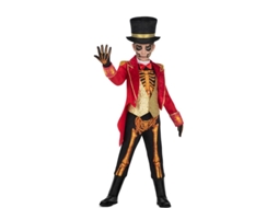 Fato de Skeleton Tamer com chapéu para criança