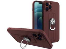 Capa Apple iPhone 12 Mini LMOBILE Lisa (Castanho)