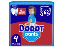 Fraldas Cueca Pants 9-15kg T4 Dodot