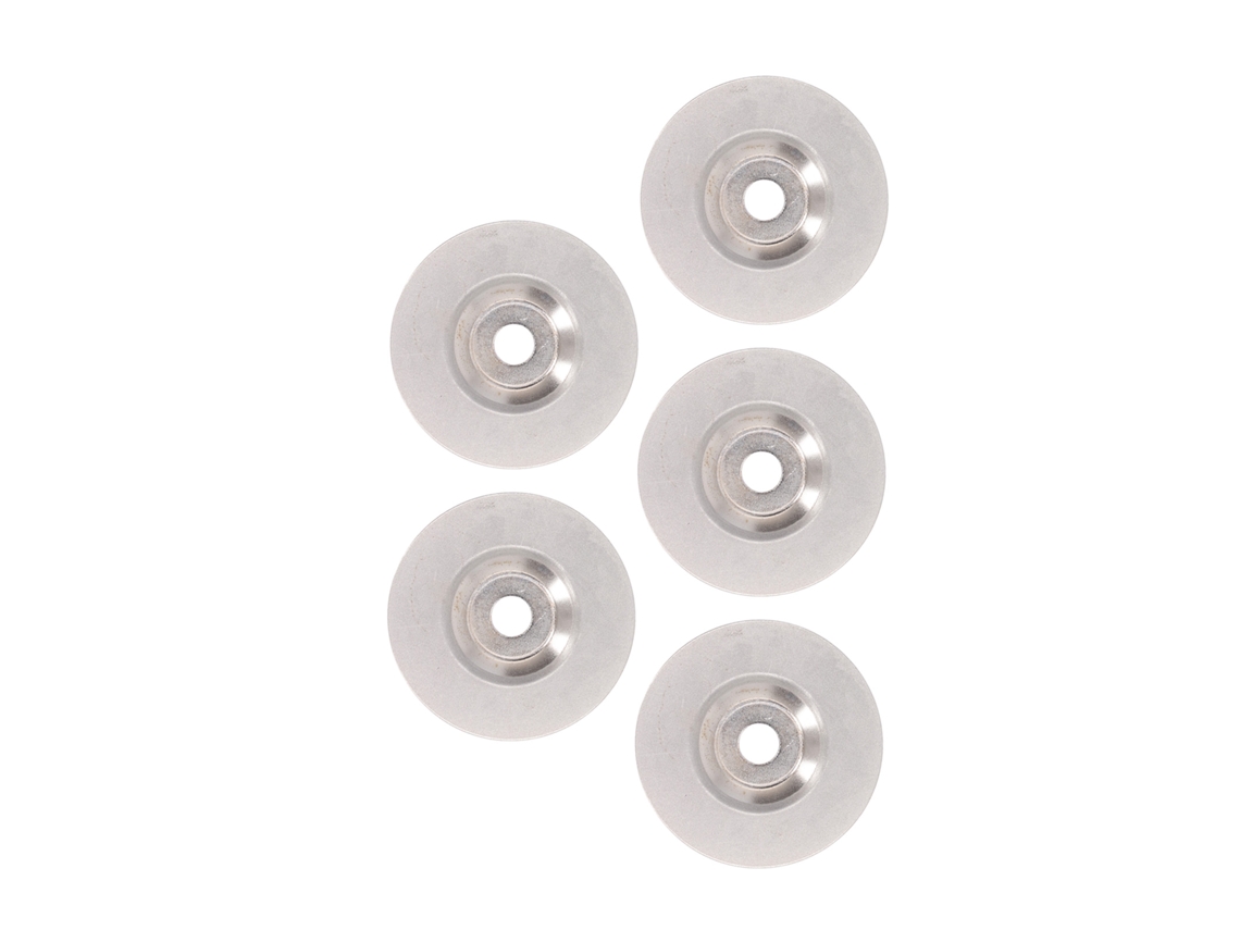 Laxiscreed Conjunto De 5 Rodelas De Diamante Para Granito E Mármore, 800 Grit, Afiadas
