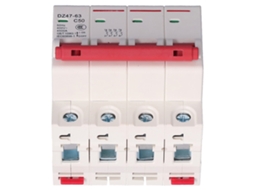 Laxiscreed Disjuntor Miniatura 4p Com Proteção Contra Sobrecarga E Curto-circuito