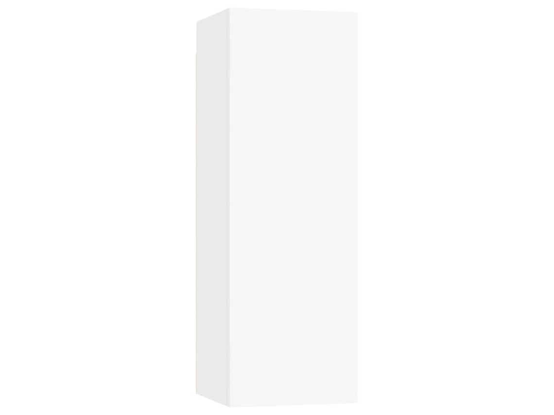 Tv Cabinet, Tv Cabinets Vidaxl Branco Madeira Processada (n/a)