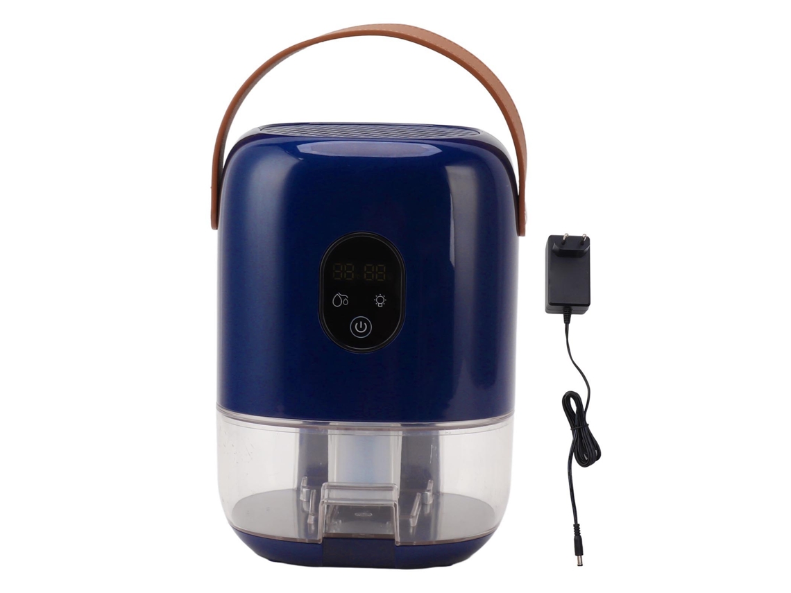 Desumidificador Laxiscreed Azul Vs-dh08 Pequeno Portátil, Perfeito Para Casa, Quarto E Porão Com Função De Temporizador