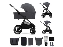 Carrinho de bebê Kinderkraft NEA 2 duo até 22 kg Cinza escuro