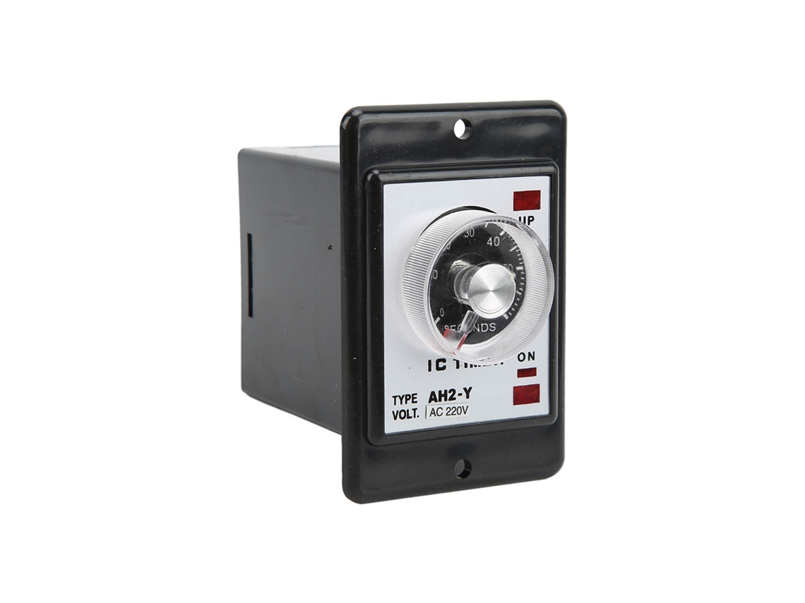 Relé De Tempo Laxiscreed 60s Com Comutador, Atraso E Controle Manual Para Automação
