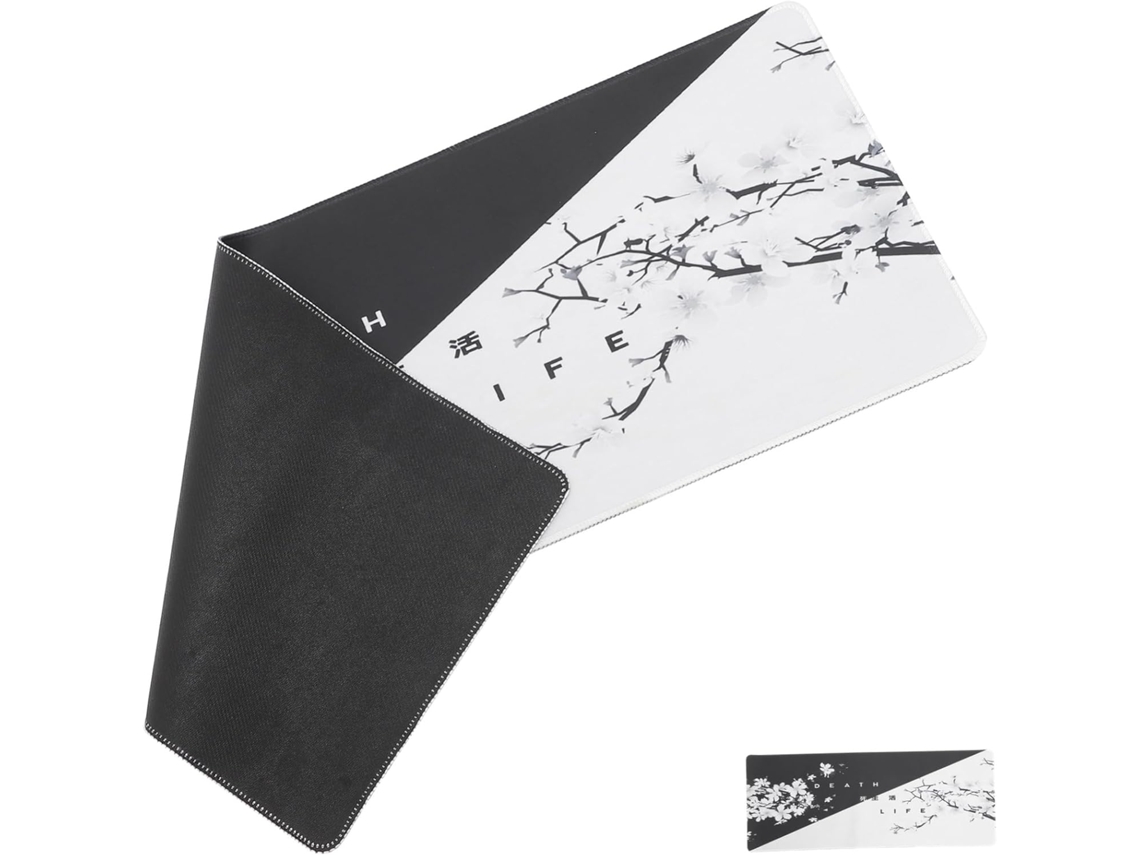 Tapete De Rato Branco Grande, Tapete De Mesa/escritório, Tapete De Rato Para Teclado.