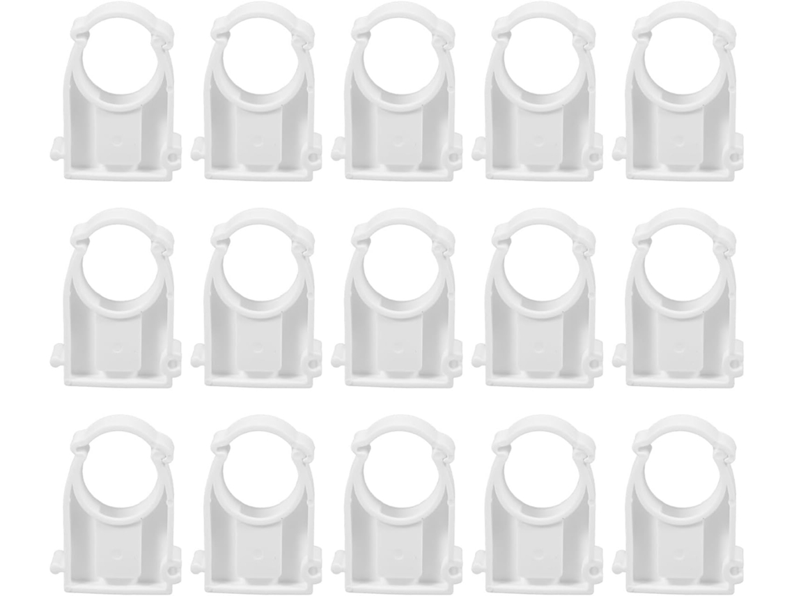 100 Abraçadeiras De Pvc De 25 Mm X 25 Mm