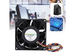 Ventilador Do Dissipador de Calor de Refrigeração Da Cpu Dissipador de Calor Da Cpu de 4900 Rpm Bola Pwm Dupla Acessório de Computador de 4 HURRISE