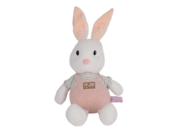 Brinquedo De Pelúcia Coelho Simulação Com Orelhas Longas Macio Presente Decoração Cinza 40cm