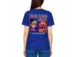 Rockinstone Killer Klowns Glamour Shot Solid Royal Adult T-shirt Size:xxxl