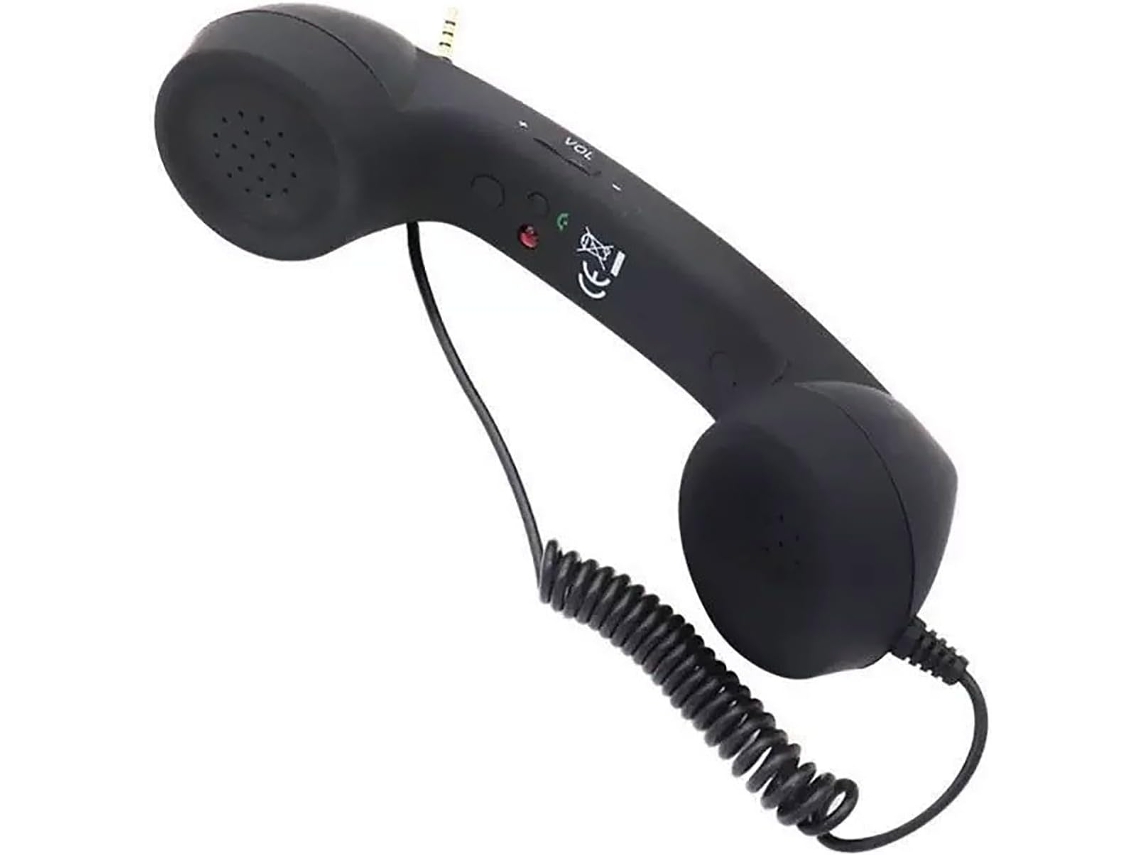 Fone De Ouvido Retrô Para Celular Com Entrada De 3,5 Mm -a