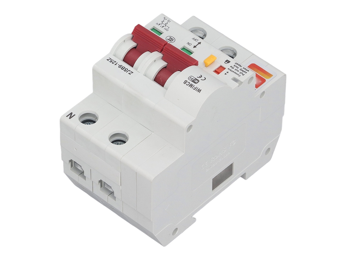 Laxiscreed Interruptor Inteligente Wifi Bluetooth 2p 80a Ac220-240v Com Controle Via App