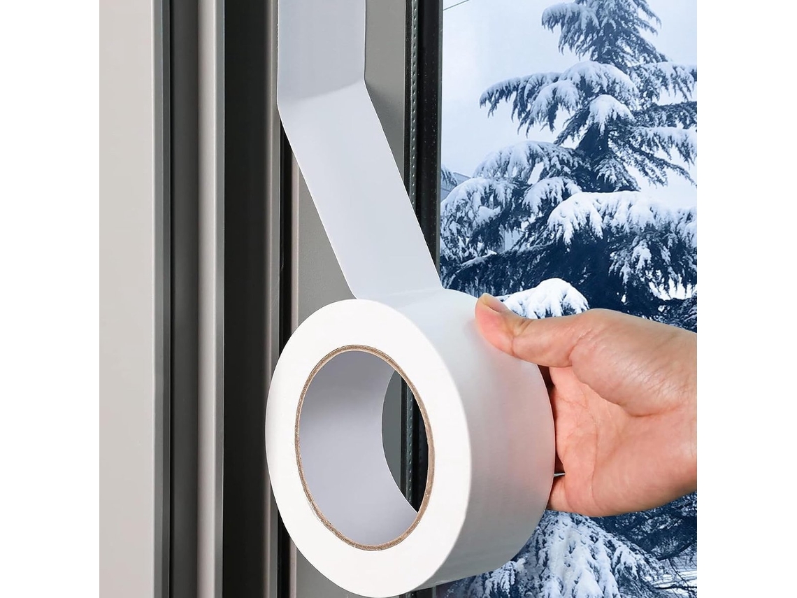 Fita De Isolamento Térmico Autoadesiva Ing De 50 Mm X 20 M Para Portas E Janelas, De Vedação De Inverno Para E