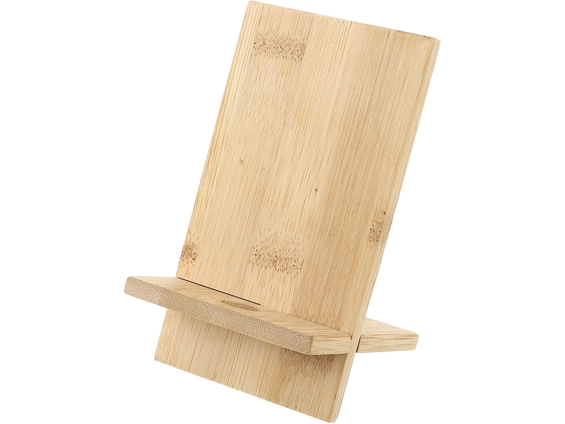 Suporte De Mesa Para Smartphone Em Bambu (2 Peças)